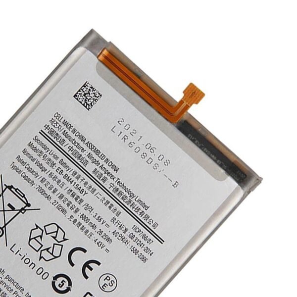 REPLACEMENT BATTERY COMPATIBLE FOR SAMSUNG GALAXY M62 (M625/2021 - Image 2