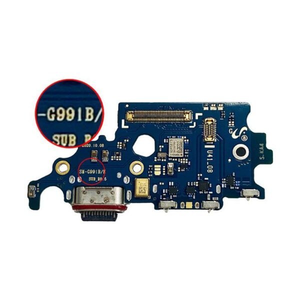 CHARGING PORT BOARD WITH SIM READER FOR SAMSUNG S21 - Image 2