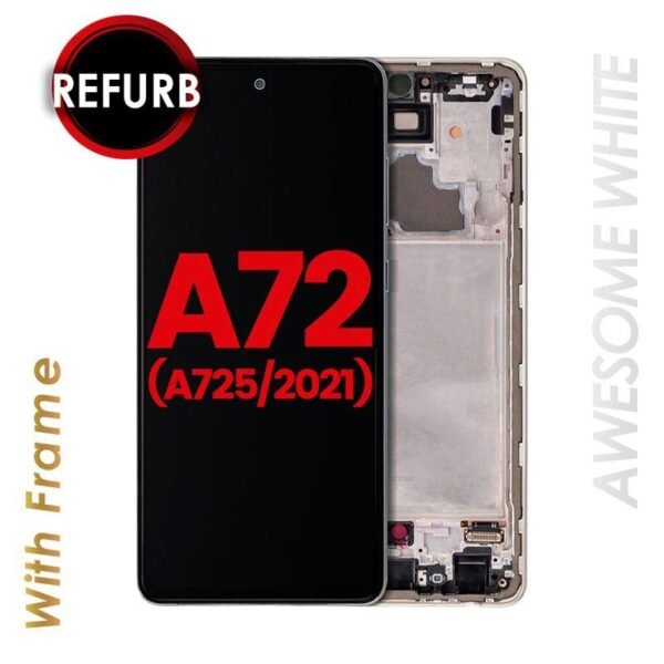 OLED ASSEMBLY WITH FRAME FOR SAMSUNG A72 (A725 / 2021) - Image 3