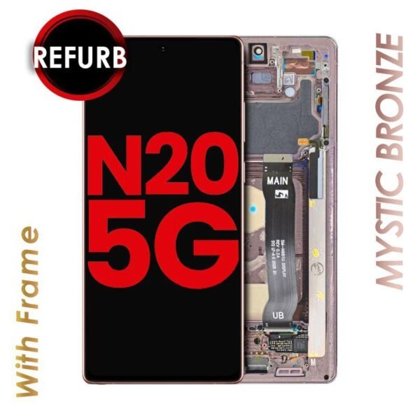 OLED ASSEMBLY WITH FRAME FOR SAMSUNG NOTE 20 5G - Image 3