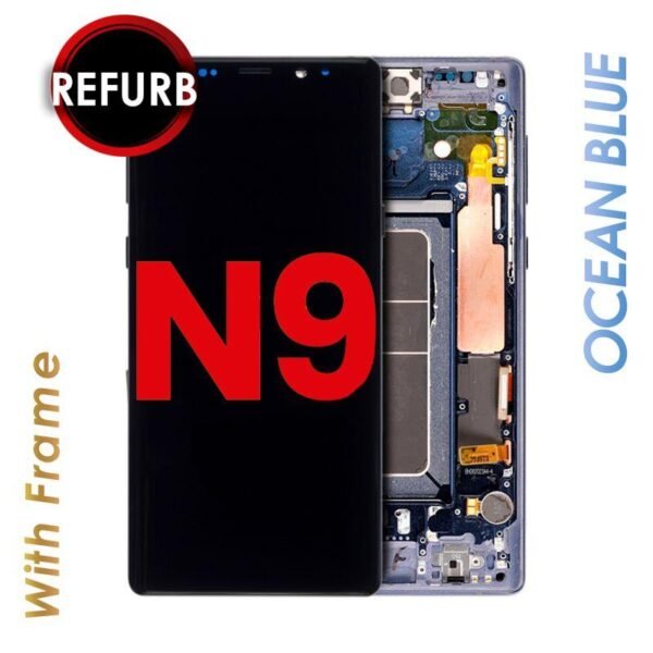 OLED ASSEMBLY WITH FRAME COMPATIBLE FOR SAMSUNG NOTE 9 - Image 2