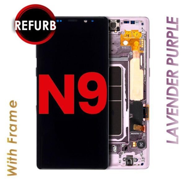 OLED ASSEMBLY WITH FRAME COMPATIBLE FOR SAMSUNG NOTE 9 - Image 3