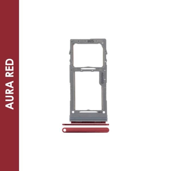 SINGLE SIM CARD TRAY FOR SAMSUNG GALAXY NOTE 10 LITE BLACK - Image 3