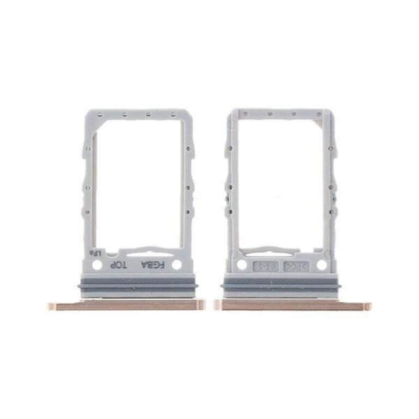 SIM TRAY COMPATIBLE FOR SAMSUNG GALAXY Z FLIP 4 PINK GOLD - Image 3