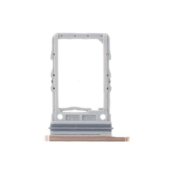 SIM TRAY COMPATIBLE FOR SAMSUNG GALAXY Z FLIP 4 PINK GOLD - Image 2
